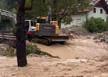 Slovenya’da bir günde yağan rekor yağış