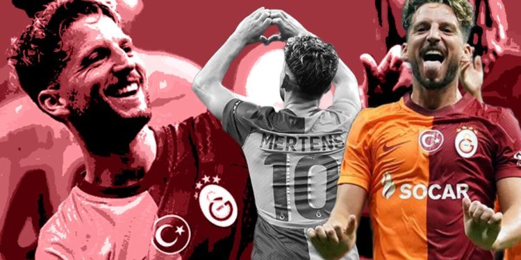 Son Dakika: Galatasaray’da Mertens’in Zalgiris’e attığı gol geceye damga vurdu! “Puskas adayı”