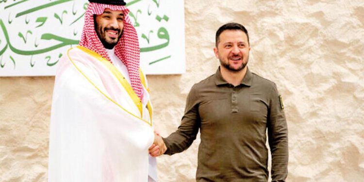 Ukrayna barışı için Suudi Prensi devrede