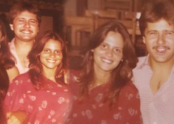 Ünlü oyuncu anne ve babasını paylaştı… Güzelliğin sırrı aileden!