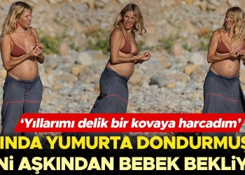Ünlü oyuncu ikinci sefer anne oluyor… Çocuk baskısı yüzünden 40’ında yumurta dondurmuştu: Hamileliği bikinili pozlarla ortaya çıktı