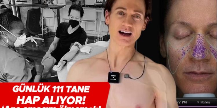 Vampir milyoner günlük 111 hap içiyor: ‘Ana hedefim ölmemek, sonsuz kadar yaşamanın mümkün olduğuna inanıyorum’