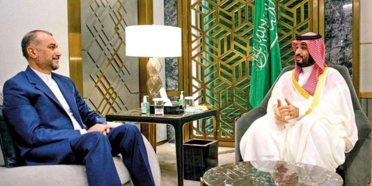 Veliaht Prens Selman İranlı bakanı kabul etti