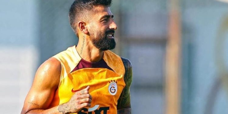 Yeni transfer Kerem Demirbay, Galatasaray ile birinci idmanına çıktı