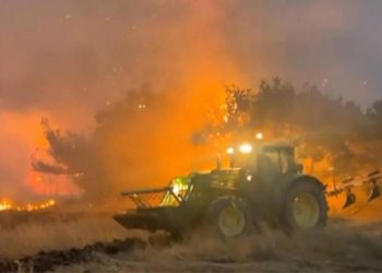 Yunanistan’da kâbusun yeni adresi Dedeağaç… Orman yangını 3 gündür devam ediyor