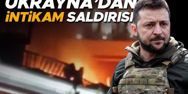 Zelenski ‘misilleme’ kelamı vermişti… Ukrayna’dan intikam saldırısı!