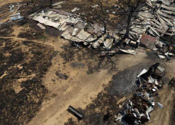 81 bin hektar alan küle döndü! Tahribat bu türlü görüntülendi…