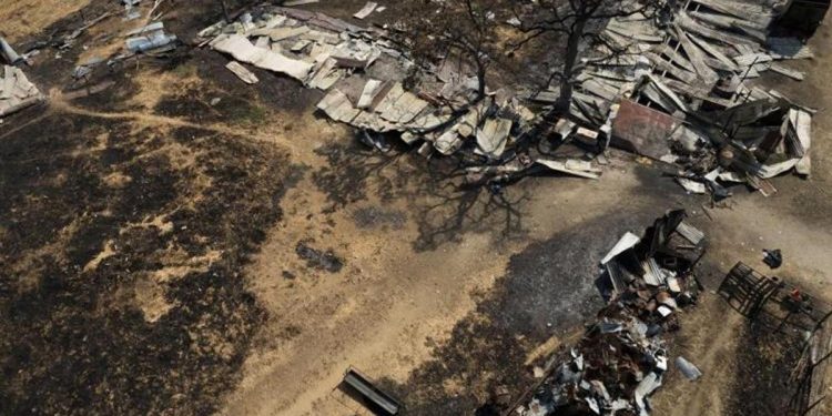 81 bin hektar alan küle döndü! Tahribat bu türlü görüntülendi…