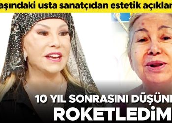 82 yaşındaki Bediha Akartürk’ten estetik açıklaması: 10 sene sonrasını düşündüm, roketledim