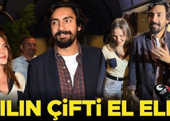 Alina Boz ve Umut Evirgen el ele