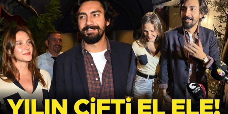 Alina Boz ve Umut Evirgen el ele