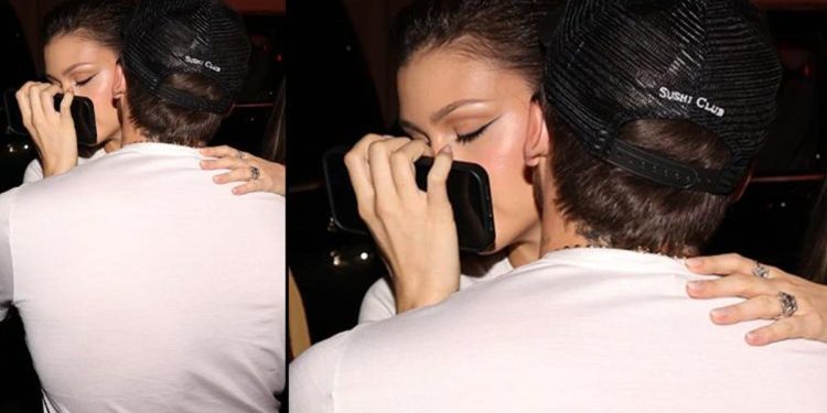 Aşk gösterisi yarım kaldı: Dudaklarını bulmaya çalışırken yanağını öpmekle yetindi