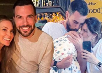 Aslı Enver’den kızı Elay’a öpücük