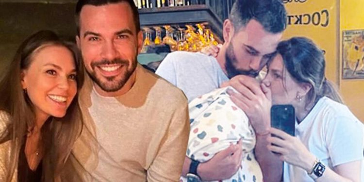 Aslı Enver’den kızı Elay’a öpücük