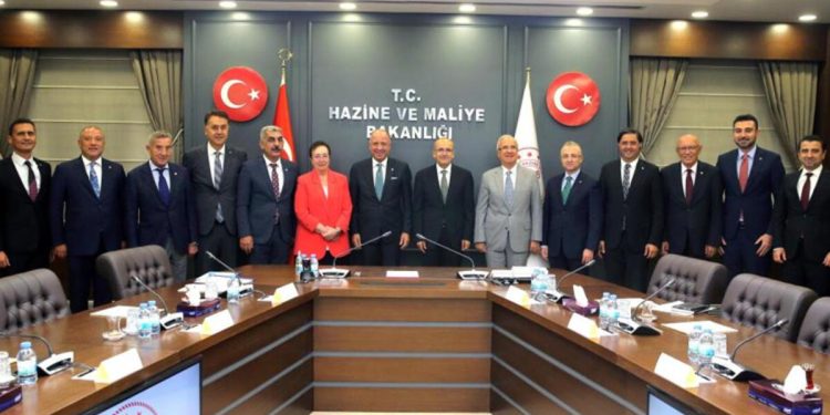 ASO idaresinden Bakan Şimşek’e ziyaret