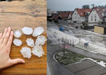 Avrupa şaşkın! yaz ortasında kışı yaşadılar…