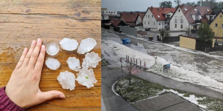 Avrupa şaşkın! yaz ortasında kışı yaşadılar…