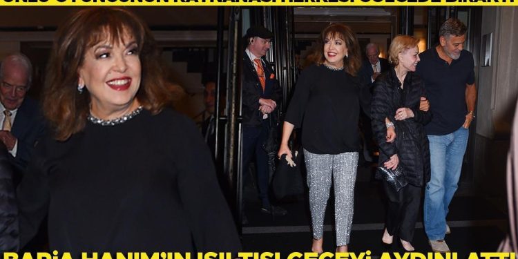 Baria Hanım’ın pırıltısı geceyi aydınlattı: Ünlü oyuncunun kaynanası ‘başrolü kaptı!