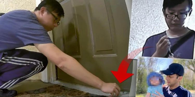 Bebeğinin saçları dökülünce fark etti: Komşusu intikam almak için zehirli karışım hazırlayıp kapılarına sürmüş!