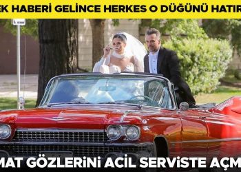 Bebek haberi duyulunca akıllara o anlar geldi: Ünlü oyuncu düğün günü gözünü acil serviste açmıştı