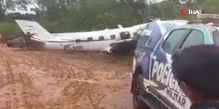 Brezilya’da uçak düştü: 14 meyyit