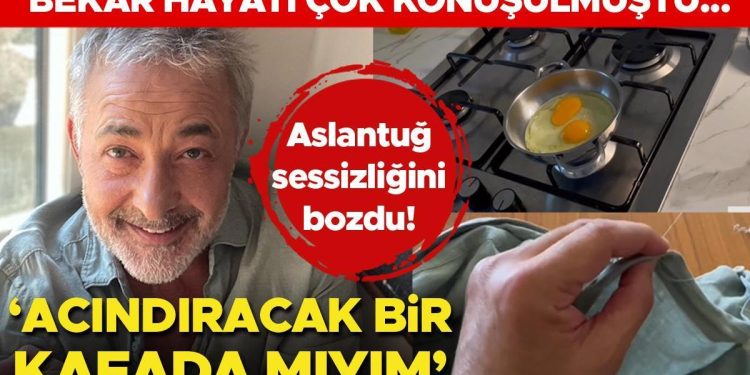 Bu görüntü çok konuşulmuştu… Mehmet Aslantuğ sessizliğini bozdu!