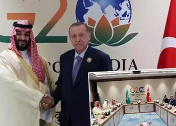 Cumhurbaşkanı Erdoğan, Suudi Arabistan Veliaht Prensi Selman ile görüştü