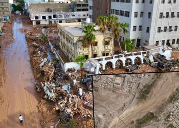 Daniel Fırtınası’nın Libya’da bıraktığı yıkım uydu manzaralarına yansıdı.