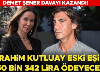 Demet Şener davayı kazandı! İbrahim Kutluay 50 bin 342 lira ödeyecek…