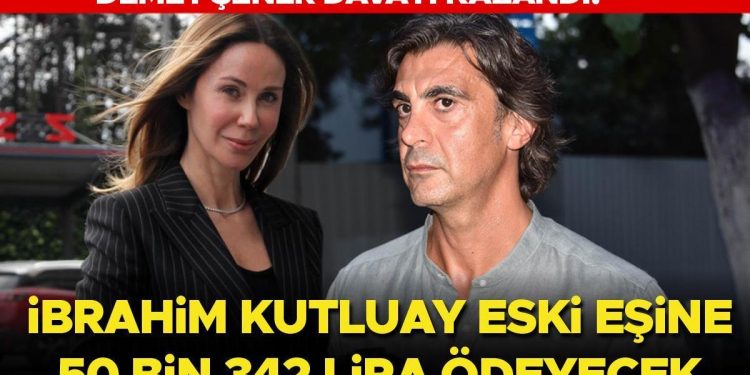 Demet Şener davayı kazandı! İbrahim Kutluay 50 bin 342 lira ödeyecek…