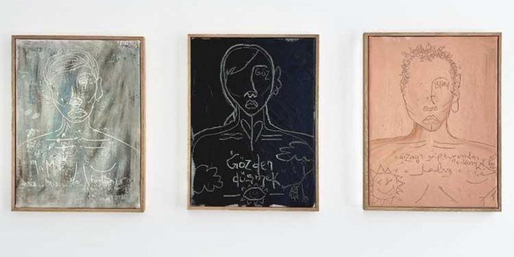 Deniz Pelister’in  “HUMAN RACE” isimli şahsî standı Vision Arka Platform’da