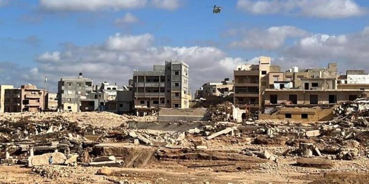 Derna’da selin vurduğu anlar ortaya çıktı! Libyalı yetkililere ‘toplu mezar’ daveti