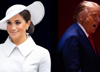 Donald Trump’tan Sussex Düşesi Meghan’a gönderme: Onunla kelam düellosuna girmeyi çok isterim