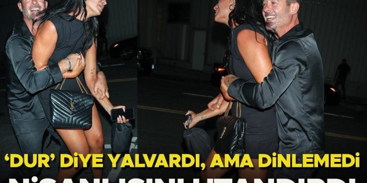 ‘Dur’ diye yalvardı, dinlemedi: Nişanlısını utandırdı!