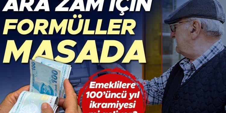 Emeklilere 100’üncü yıl ikramiyesi mi geliyor? Orta artırım için formüller masada