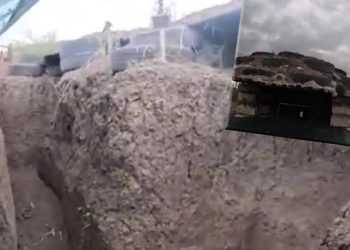 Ermeni silahlı kümelerin terk ettiği mevzi görüntülendi! Azerbaycan’dan Ermeniler için dikkat çeken adım