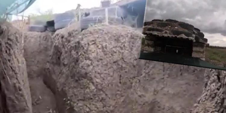 Ermeni silahlı kümelerin terk ettiği mevzi görüntülendi! Azerbaycan’dan Ermeniler için dikkat çeken adım