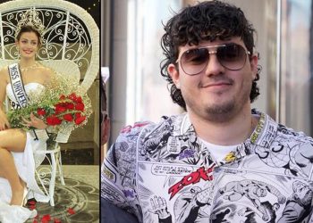 Eski hoşluk kraliçesinin oğlu ortaya çıktı: Gururdan göğsü kabardı