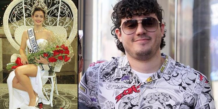 Eski hoşluk kraliçesinin oğlu ortaya çıktı: Gururdan göğsü kabardı