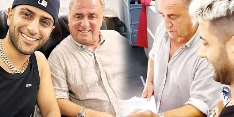 Fatih Terim’den Reynmen’e imzalı forma: Sıkıştığın vakit sat