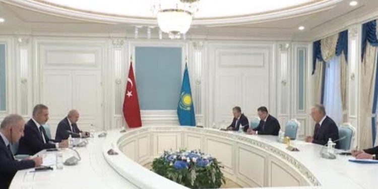 Fidan ve Tokayev ortasında kritik görüşme: Astana’daki caddeye “Anadolu” ismi verildi