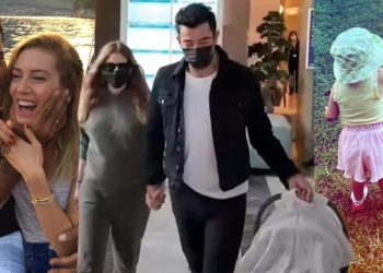 Geçtiğimiz yıl ikinci defa anne olmuştu… Leyla’dan birinci fotoğraf