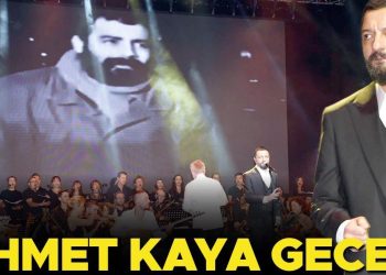 Harbiye’de Ahmet Kaya gecesi