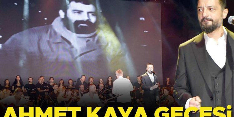 Harbiye’de Ahmet Kaya gecesi