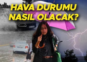 Hava durumu varsayımlarını Meteoroloji yayınladı! Yeni haftada hava nasıl olacak? Yağmur yağacak mı? 28 Ağustos için sağanak yağış uyarısı…