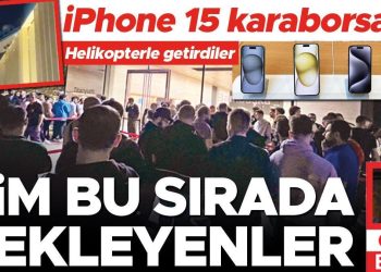 İphone 15 karaborsada… Kim bu sırada bekleyenler
