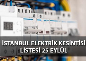 İstanbul elektrik kesintisi 25 Eylül Pazartesi: Elektrikler ne vakit gelecek? Hangi ilçelerde kesinti olacak? BEDAŞ ilçe ilçe paylaştı!