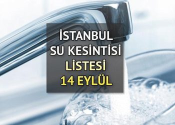 İstanbul su kesintisi bilgisi: Sular ne vakit, saat kaçta gelecek? İSKİ listeyi paylaştı: İşte 14 Eylül Perşembe su kesintisi olan ilçeler