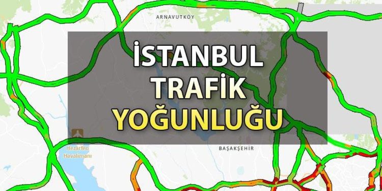 İstanbul trafik yoğunluğu haritası 11 Eylül 2023: İstanbul’da trafik yoğunluğu kaç? İstanbul’da nerelerde trafik var?