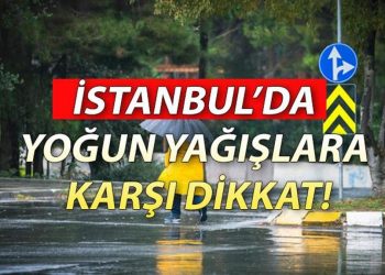 İstanbul’da yarın hava nasıl olacak? 29 Eylül İstanbul’da yağmur yağacak mı? AFAD uyardı